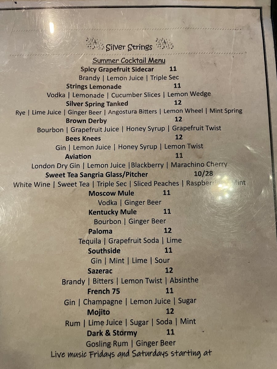 Menu Silver Strings-1